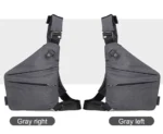 Chest Bags Crossobdy Bags for Men Waterproof Male Multifunction Cross Body Messenger Bag Single Shoulder Grey Fanny Pack Sac - Image 32