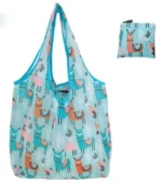 Tote Bags Flower Print Women's Grocery Handbags Outdoor Foldable Shopper Eco Shopping Bag Reusable Storage Bag Organizer Bags - Image 29