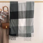 Elegant winter scarves - shawl scarves, soft windproof and breathable large scarves, thickened scarves for couples - Image 10