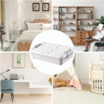 Under Bed Organizer Under Bed Storage Containers Waterproof With Casters Large Capacity Space Saving Storage Supplies - Image 17
