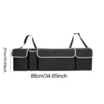 Car Trunk Organizer Universal Adjustable Backseat Storage Bag Net High Capacity Hanging Organizers for Jeeps SUVs Vans - Image 7