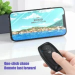 Recharegable Bluetooth Remote Control Button Wireless Controller Selfie Camera Stick Shutter Release For Phones e-book Page Turn - Image 12