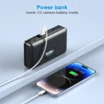 Multi Function Camera Battery Charger LCD Display Battery Charger Dock For Sony NP-FZ100 NP-FW50 Camera Batteries - Image 4
