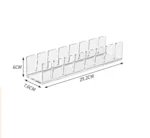 Hat Stand for Baseball Caps No Install Acrylic Hat Organizer for 7 Baseball Caps Hat Racks for Baseball Caps Display Organizer - Image 7