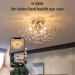 LED Ceiling Lights Dandelion Crystal Pendant Lamps Modern Indoor Ceiling Chandeliers Home Hotel Decorative Lighting Luminaire - Image 3