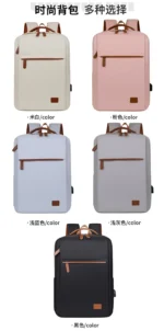 Women's Backpack New Waterproof Oxford Business Laptop Bags Men's Travel Backpacks Large Capacity Student School Bag - Image 16