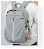 Fashion Men's Backpacks Large Capacity Students School Bag With USB Charging Port Laptop Bags Lightweight Men Travel Backpack - Image 11