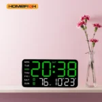 Giant Intelligent Digital Wall Clock｜One screen to control time-temperature-date, home technology pulls full! - Image 5