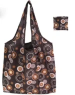 Tote Bags Flower Print Women's Grocery Handbags Outdoor Foldable Shopper Eco Shopping Bag Reusable Storage Bag Organizer Bags - Image 22