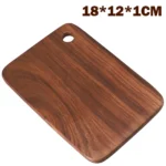 Wooden Cutting Board Kitchen Chopping Boards Double-sided Available Thick Wooden Boards For Camping Picnic BBQ Food Cutting - Image 10