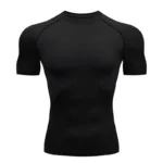 Men's Tight Dry Tshirt Muscle Moisture Wicking Gym Tshirts Fitness Sportswear Casual Holiday Short Sleeve Clothing Apparel - Image 19