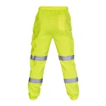 Men Trousers Reflective Overalls Multi-pocket Training Sports Trousers Men Road Work High Visibility Overalls Work Casual Pants - Image 4