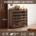 Shoes Organizers Narrow Corridor Shoe Rack Space Saving Storage Shelf Shoe Rack Luxury Designs Sturdy Home Furniture Accessories - Image 12