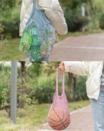 Bike Bag, Electric Bike Helmets Luggage Net, Handlebar Tube Hanging Baggage Mesh Pouch,Cycling Bag,Handbag Tote Bike Accessories - Image 17