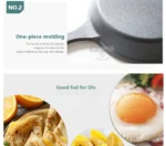 Cast Iron Frying Pan,14/16/20cm Non-stick Skillet Kitchen Fry Pot Breakfast Pan Omelette Pancake Pot Induction Cooking Cookware - Image 17