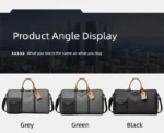 Large-Capacity Travel Bag, Dry-Wet Separation Gym Bag, Business Water-Resistant Shoulder Bag, Trendy Sports Bag, Fashionable Crossbody Bag, Unisex Storage Bag - Image 32