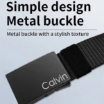 Stylish Men's  Belt - Fashion Belts for Daily Life, Leisure, Party, Festival, Work, and Business Automatic Buckle - Image 2