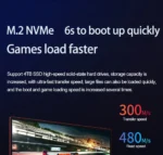 2026 Windows11 Premium 16.1 Inch Gaming Laptop RTX4050 6G Intel Core I9-10885H Max 64GB DDR4 2M.2 NVME 4TB - Image 17