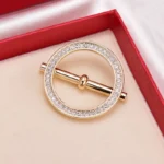 A Scarf Clasp Choice Many Styles Scarf Helper Fashion Scarves Buckle Scarf Ring 1PCS - Image 14