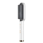 Electric Hair Straightener Brush, Durable Straightening Comb, Multi-use Styling Tool for Home & Salon Hairdressing Use. - Image 19