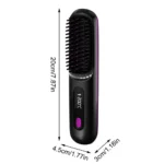Hair Straightener Professional Quick Heated Electric Hot Comb Hair Straightener Personal Care Multifunctional Hairstyle Brush - Image 7
