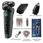 Electric Shavers for Men Waterproof Electric Trimmer Razor Wet &amp Dry Use Rechargeable Battery Rotary Shavers Machine Shaving - Image 2
