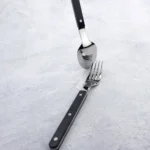 New Design Dinnerware 4 In 1 Set Stainless Steel 18/8(304) ABS Handle With Rivets Top Mirror Polishing Cutlery Sets For Kitchen - Image 48