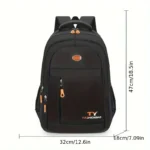 1 Pc Men's Backpack, Large Capacity Waterproof Casual Backpack,Adjustable Computer Backpack - Image 6