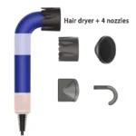 1400W high-power hair dryer, dries hair quickly, lightweight body, low noise, comes with various types of air nozzles. - Image 12
