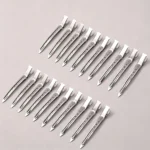 Silver Hair Sectioning Clips Professional Salon Hairdressing Pins Non‑slip Hair Parting Clips For Wig Hair Extension Styling - Image 7