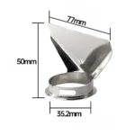 Hot Air Gun Nozzle Heat Gun Welding Nozzles 220V Hair Dryer Nozzle for Soldering Airbrush Nozzle for Construction Hair Dryer - Image 8