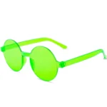 Festival Fashion Sunglasses Circular Sunglasses Trendy Ocean Sunglasses Colorful Sunglasses For Parties Candy-Colored Glasses - Image 15