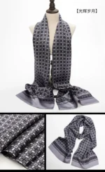 DANKEYISI Real Silk Men Neck Scarf Silk Scarf Men Designer Fashion Scarves Handkerchief Natural Silk Neckerchief - Image 27