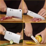 All steel knife set kitchen home professional chef knife knife with spatula spoon cooking tool combination, kitchen accessories - Image 3
