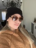 Women's Hats for Autumn&Winter-Comfortable Stylish Versatile Warm-Keeping Hairstyle-Protecting Knitted Satin Woolen Hats - Image 34