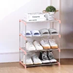 3/4 Shoe Rack Multi Layered And Space Saving Shoe Rack For Simple Household Storage And Storage Three And Four Layer Shoe Racks - Image 9