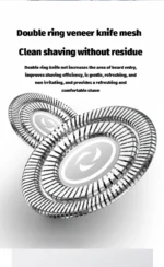Shaver for Men USB Electric Shaver Powerful Beard Shaving Machine Electric Razor Rechargeable Waterproof - Image 10