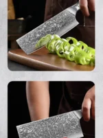 1-7 PCS Kitchen Chef Knife Set Super Sharp Japanese Damascus Steel knife Professional Meat knife Premium Kitchen cooking tools - Image 25