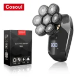 Cosoul Shaver for Men Electric Shaver Powerful Bald Head Shaver Beard Shaving Machine For Men Razor Husband Gift Boyfriend