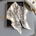 100% Real Silk Scarf New Natural Shawl Wraps Women Ladies Fashion Scarves Foulard Bandana Square Headband Hijab Pashmina - Image 3