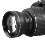 2X Lens 52mm 2X Magnification HD  Converter Telephoto Lens for 52mm Mount Camera 52mm Mount Camera Lens High Definition Lens - Image 3