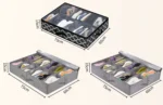 1Pc Closet Bed Shoe Storage Boxes Foldable Underbed Shoesorganizer Containers Under Bed Storage Bags Home Shoe Rack Organizer - Image 11