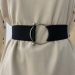 Belts for Women Simple Waist Elastic Ladies Band Round Buckle Decoration Coat Sweater Fashion Dress Waistband - Image 18