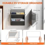 RV Shoe Storage Wall Shoe Racks Space Saving Organizer Adhesive Holder for Laundry Bathroom Bedroom Entrance Dorm Utility Room - Image 8