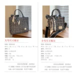 Women’s Tote Bags 2022 Trend New Mass Canvas Shoulder Bags Luxury Designer Handbags Casual Fashion Messenger Bags - Image 9