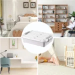 Under Bed Organizer Under Bed Storage Containers Waterproof With Casters Large Capacity Space Saving Storage Supplies - Image 5