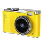 Digital Camera 4K HD Kid Camera 48MP Autofocus Vlogging Camera 2.4 inch Retro Fashion Portable Video Camcorder for Beginners - Image 9