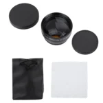 2X Lens 52mm 2X Magnification HD  Converter Telephoto Lens for 52mm Mount Camera 52mm Mount Camera Lens High Definition Lens - Image 2
