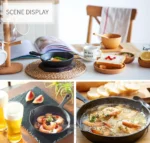 Cast Iron Frying Pan,14/16/20cm Non-stick Skillet Kitchen Fry Pot Breakfast Pan Omelette Pancake Pot Induction Cooking Cookware - Image 19