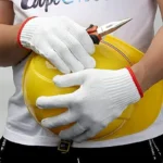 12 Pairs，Knitted Cotton Work Gloves, Lightweight Safety Glove,Elastic Work Gloves, - Image 3
